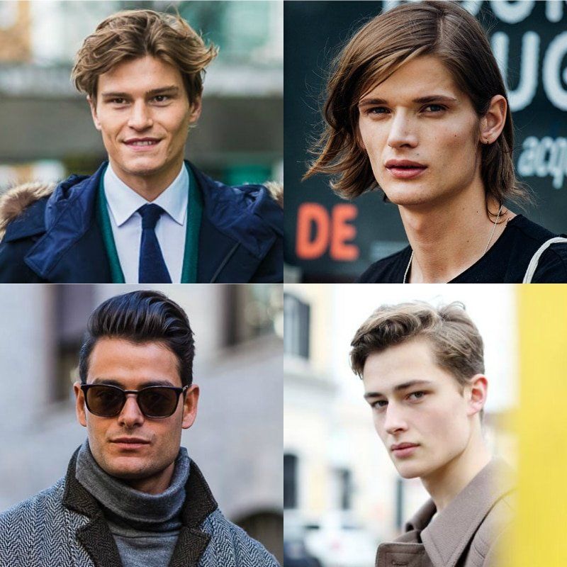 مدل مو براساس فرم صورت مردانه